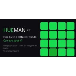Hueman Game logo